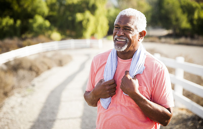 Cardio for older online clients