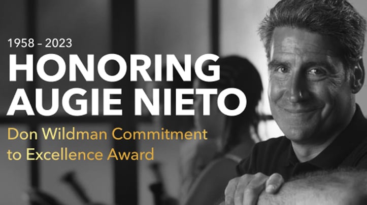 Augie Nieto: 2024 Don Wildman Commitment to Excellence Award Winner