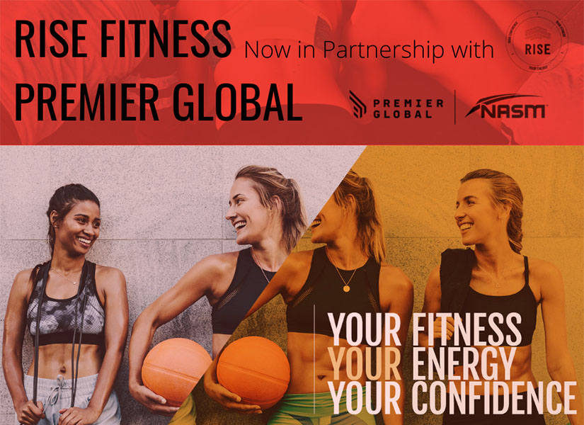 premier global nasm partners with RISE